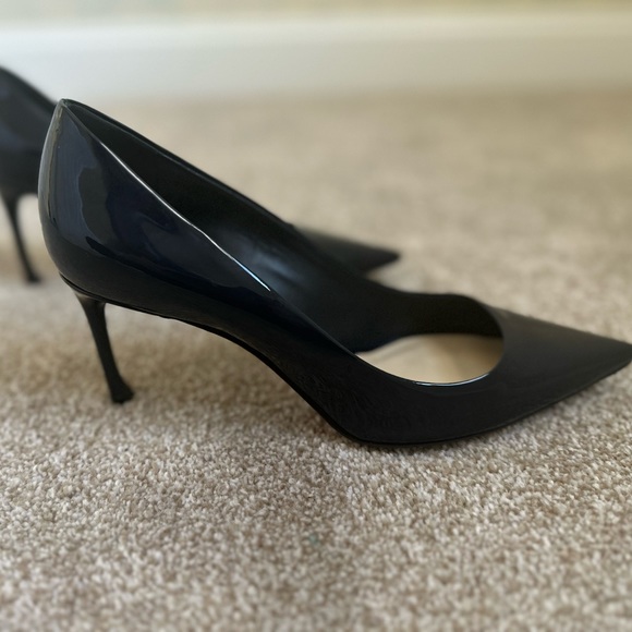 Christian Dior heels. Size 38. Navy blue. - Picture 6 of 6